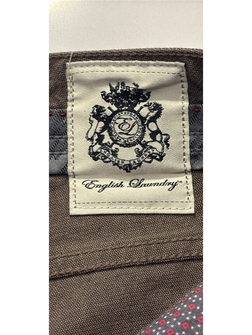 English Laundry Brown Pants Man Size 34x30